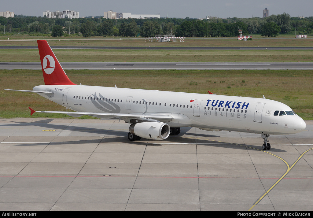 Aircraft Photo of TC-JMJ | Airbus A321-232 | Turkish Airlines | AirHistory.net #10314