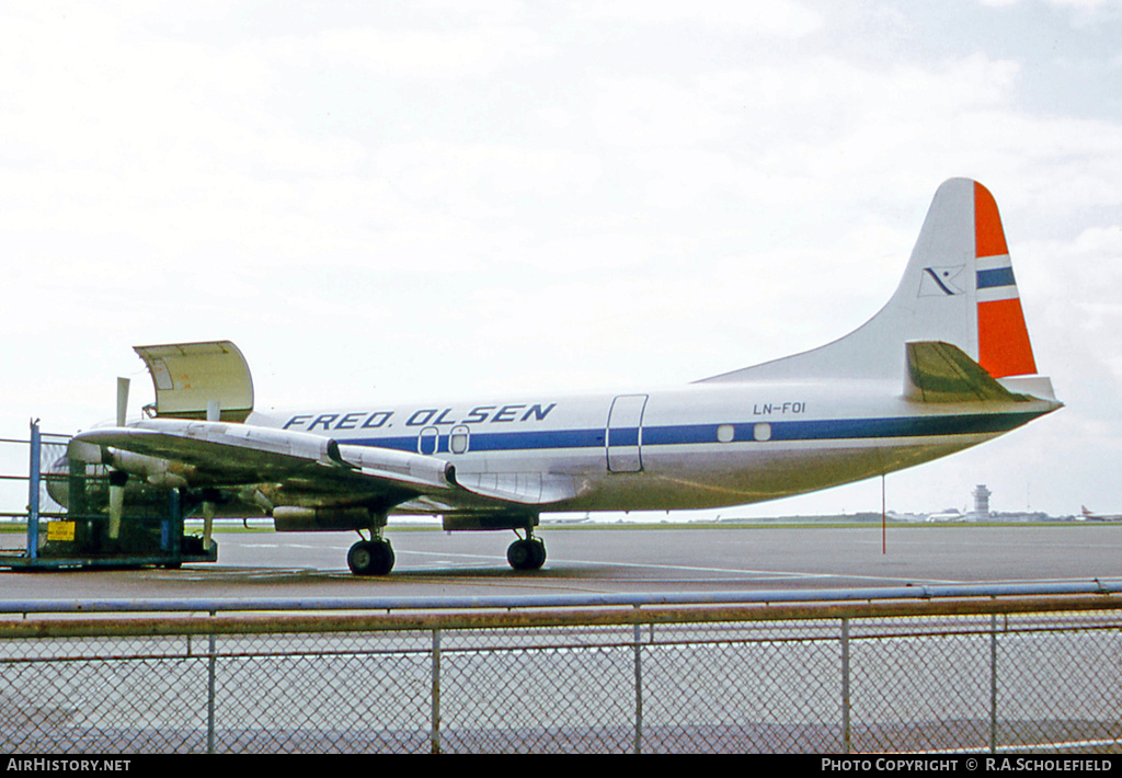Aircraft Photo of LN-FOI | Lockheed L-188C(F) Electra | Fred. Olsen | AirHistory.net #10319
