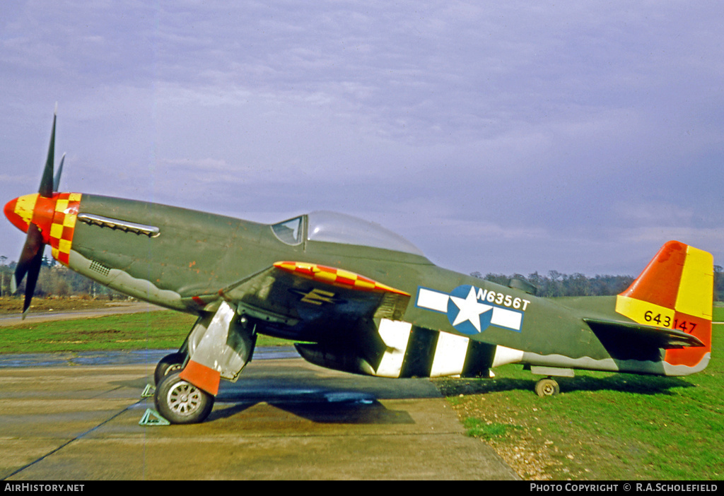 Aircraft Photo of N6356T | North American P-51D Mustang | AirHistory.net #10340