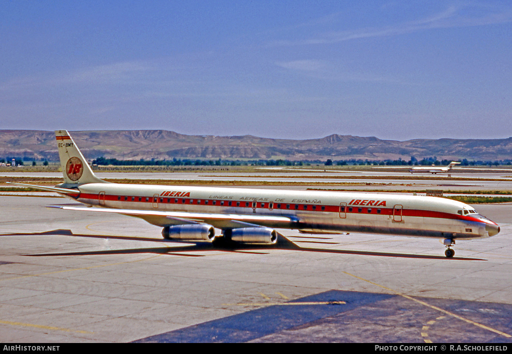 Aircraft Photo of EC-BMY | McDonnell Douglas DC-8-63 | Iberia | AirHistory.net #10342