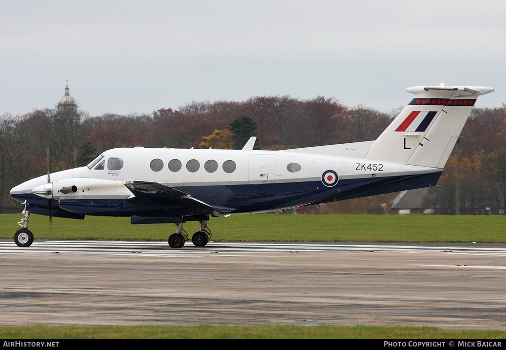 Aircraft Photo of ZK452 | Raytheon B200 King Air | UK - Air Force | AirHistory.net #10345