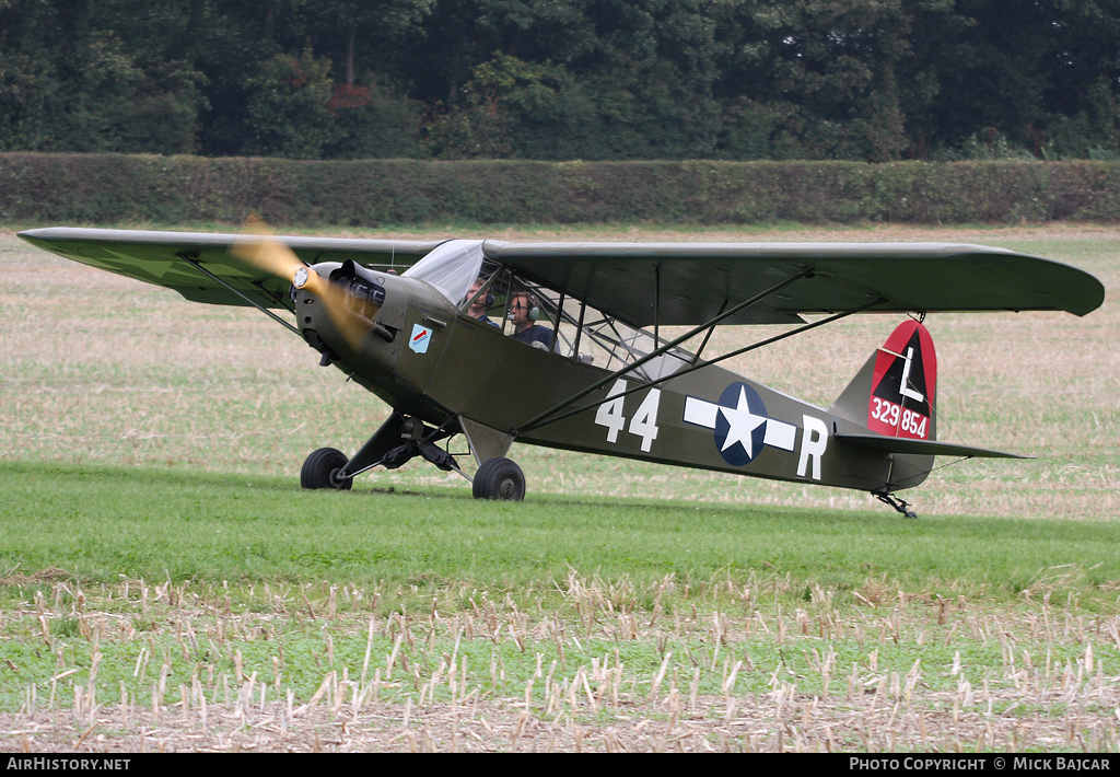 Aircraft Photo of G-BMKC / 329854 | Piper L-4H Grasshopper (J-3C) | USA - Air Force | AirHistory.net #10369