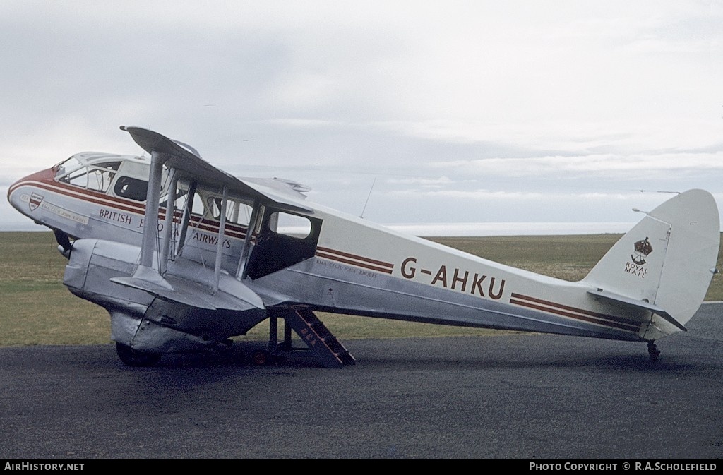 Aircraft Photo of G-AHKU | De Havilland D.H. 89A Dragon Rapide | BEA - British European Airways | AirHistory.net #10392