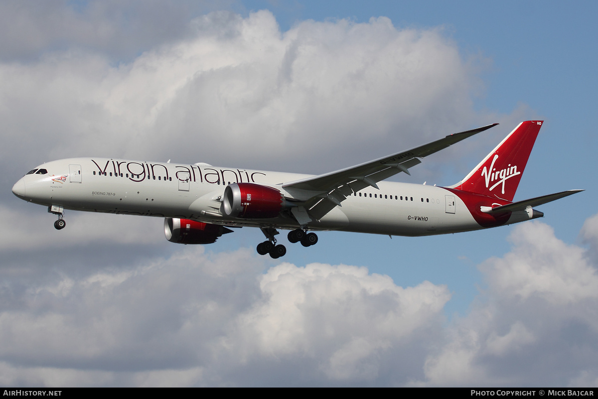 Aircraft Photo of G-VWHO | Boeing 787-9 Dreamliner | Virgin Atlantic Airways | AirHistory.net #10400