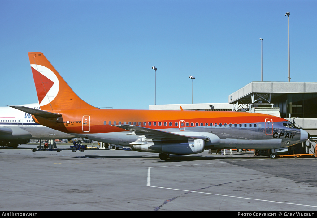 Aircraft Photo of C-FCPB | Boeing 737-217 | CP Air | AirHistory.net #10429