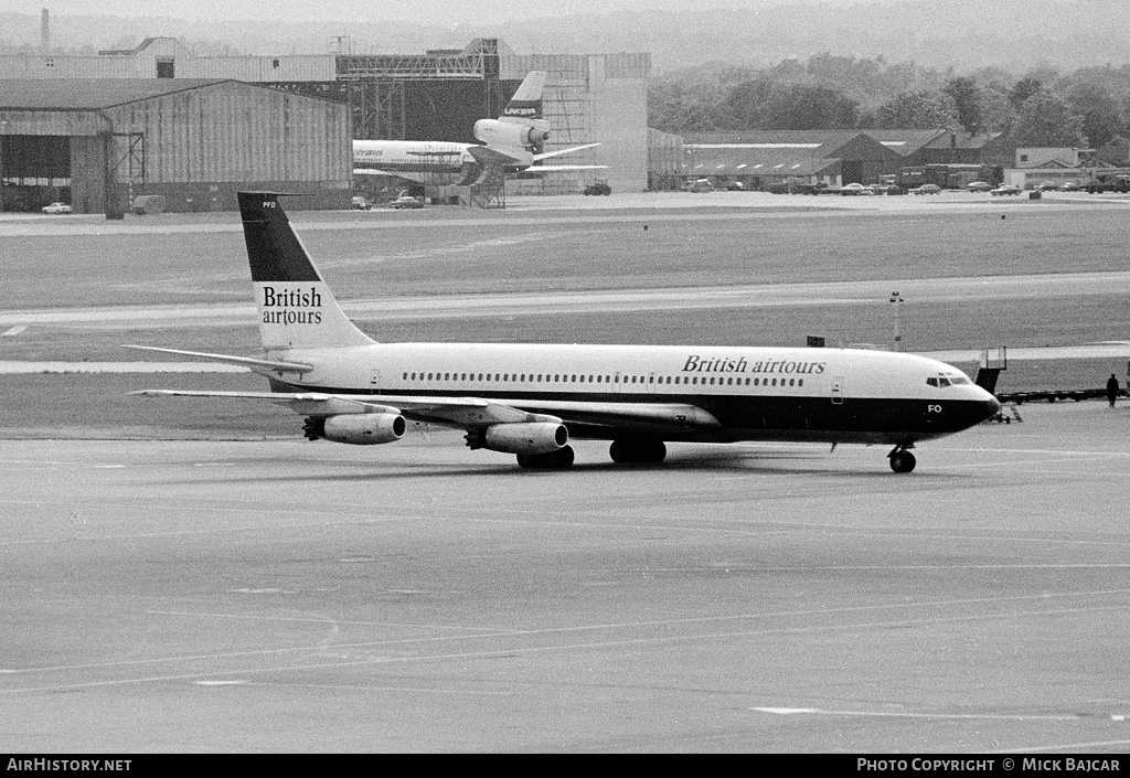 Aircraft Photo of G-APFO | Boeing 707-436 | British Airtours | AirHistory.net #10440