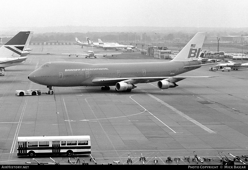 Aircraft Photo of N601BN | Boeing 747-127 | Braniff International Airways | AirHistory.net #10444