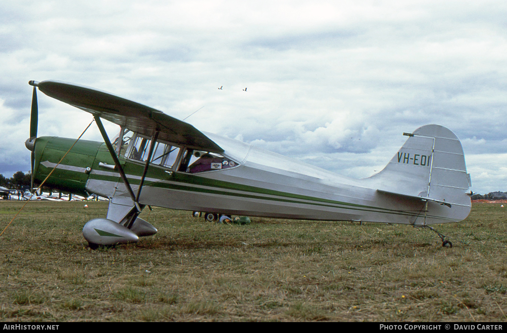 Aircraft Photo of VH-EOI | Auster J-5B Autocar | AirHistory.net #10458