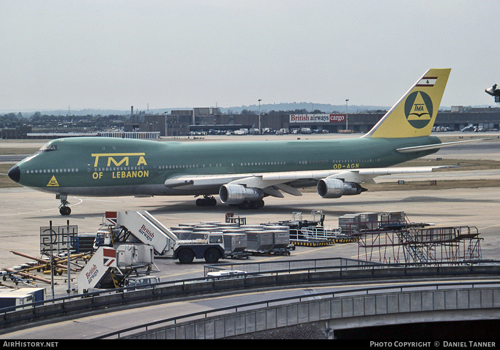 Aircraft Photo of OD-AGM | Boeing 747-123(SF) | TMA of Lebanon - Trans Mediterranean Airways | AirHistory.net #10467