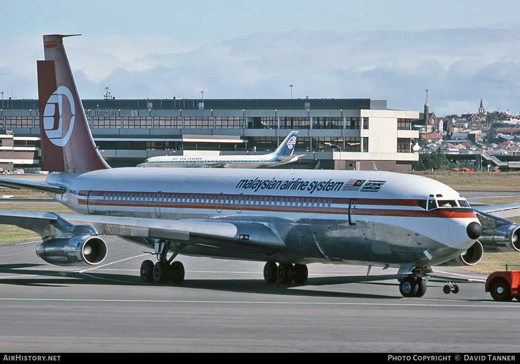 Aircraft Photo of 9M-MCQ | Boeing 707-338C | Malaysian Airline System - MAS | AirHistory.net #10470