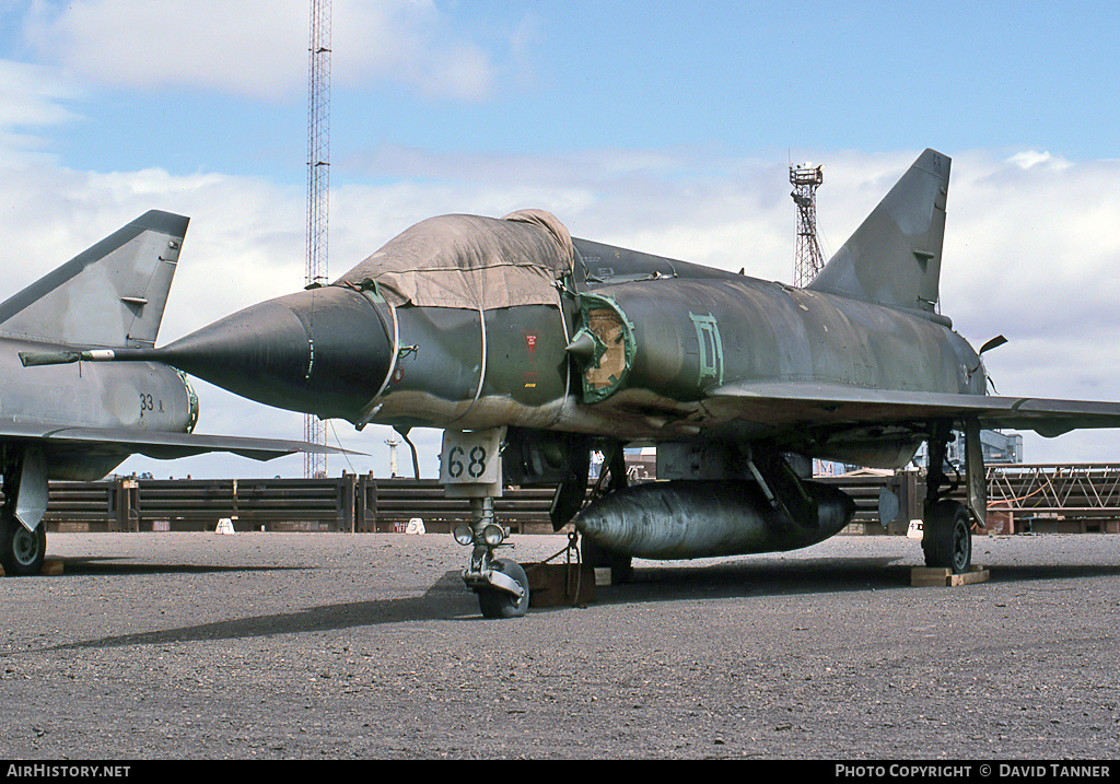 Aircraft Photo of A3-68 | Dassault Mirage IIIO(F/A) | Australia - Air Force | AirHistory.net #10475
