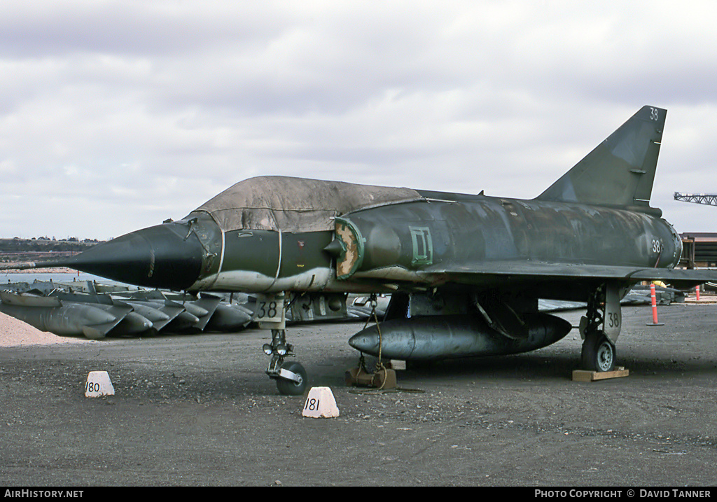Aircraft Photo of A3-38 | Dassault Mirage IIIO(F/A) | Australia - Air Force | AirHistory.net #10481