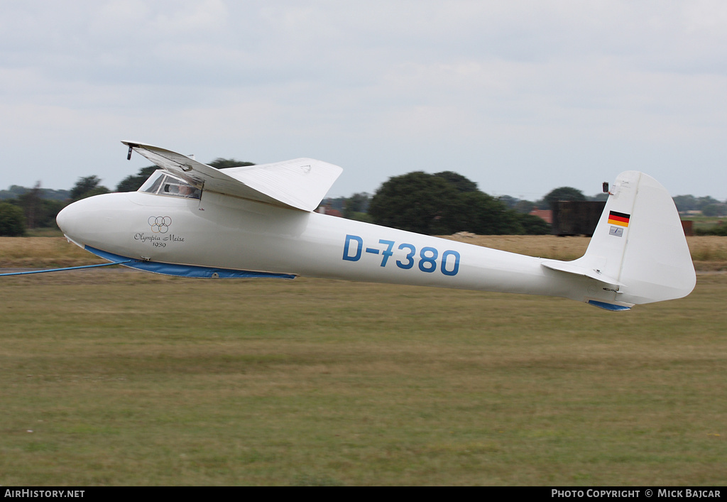 Aircraft Photo of D-7380 | DFS Meise | AirHistory.net #10483