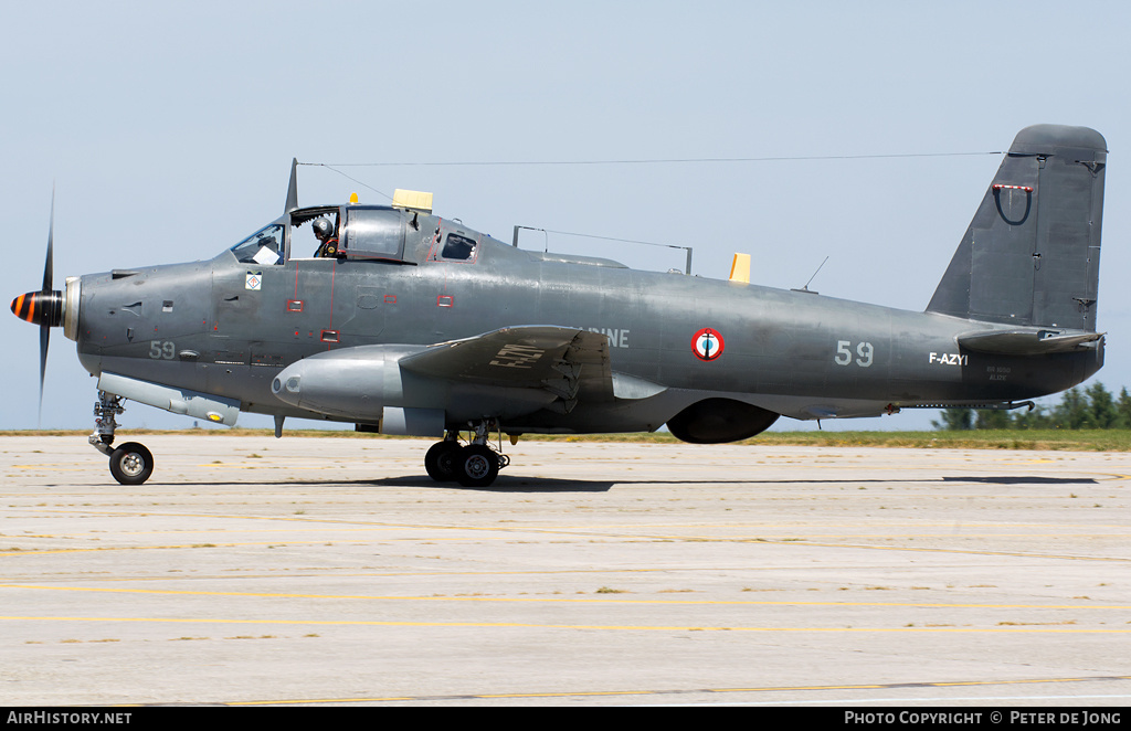 Aircraft Photo of F-AZYI / 59 | Bréguet 1050 Alizé | France - Navy | AirHistory.net #10506