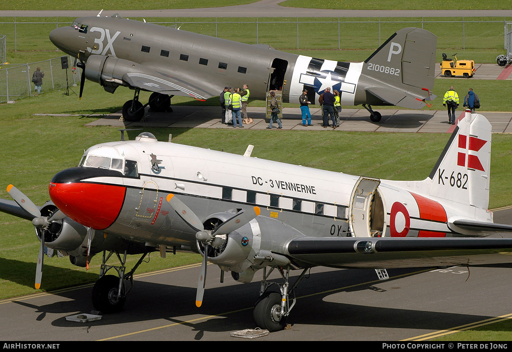 Aircraft Photo of OY-BPB / K-682 | Douglas C-47A Skytrain | Foreningen for Flyvende Museumsfly / DC-3 Vennerne | Denmark - Air Force | AirHistory.net #10508
