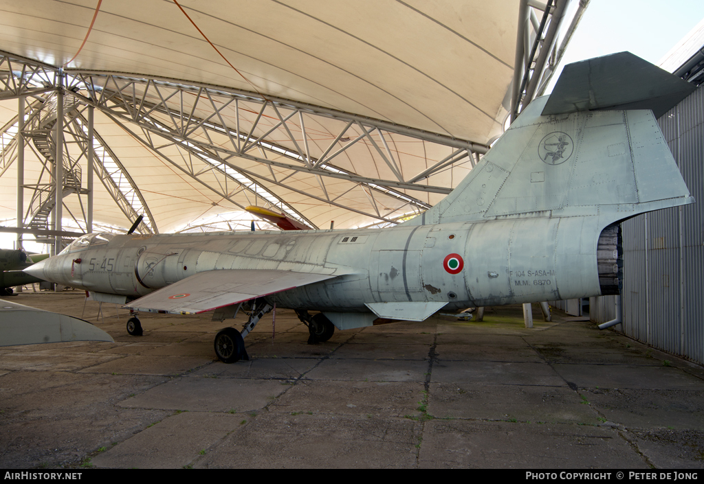 Aircraft Photo of MM6870 | Lockheed F-104S/ASA-M Starfighter | Italy - Air Force | AirHistory.net #10511