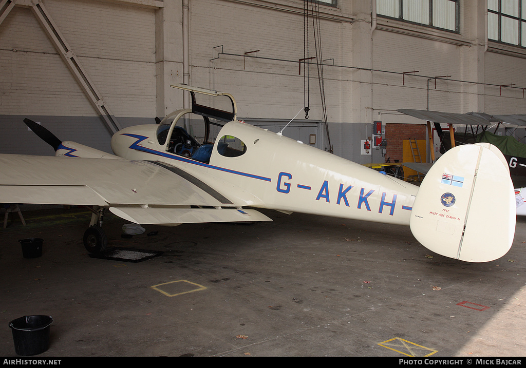 Aircraft Photo of G-AKKH | Miles M.65 Gemini 1A | AirHistory.net #10518