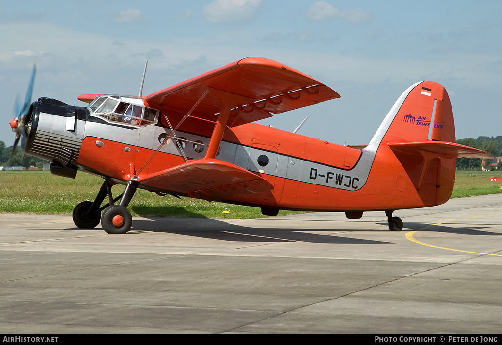 Aircraft Photo of D-FWJC | Antonov An-2T | Air Tempelhof | AirHistory.net #10524