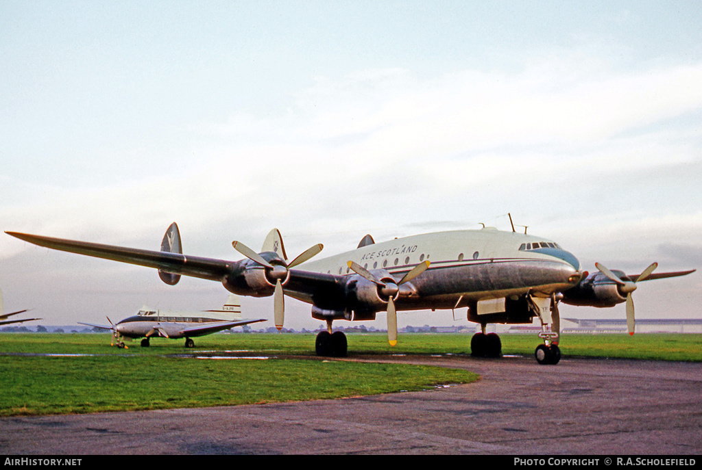 Aircraft Photo of G-ASYF | Lockheed L-749A Constellation | ACE Scotland | AirHistory.net #10526