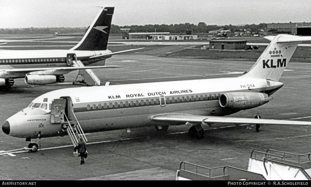 Aircraft Photo of PH-DNA | Douglas DC-9-15 | KLM - Royal Dutch Airlines | AirHistory.net #10527