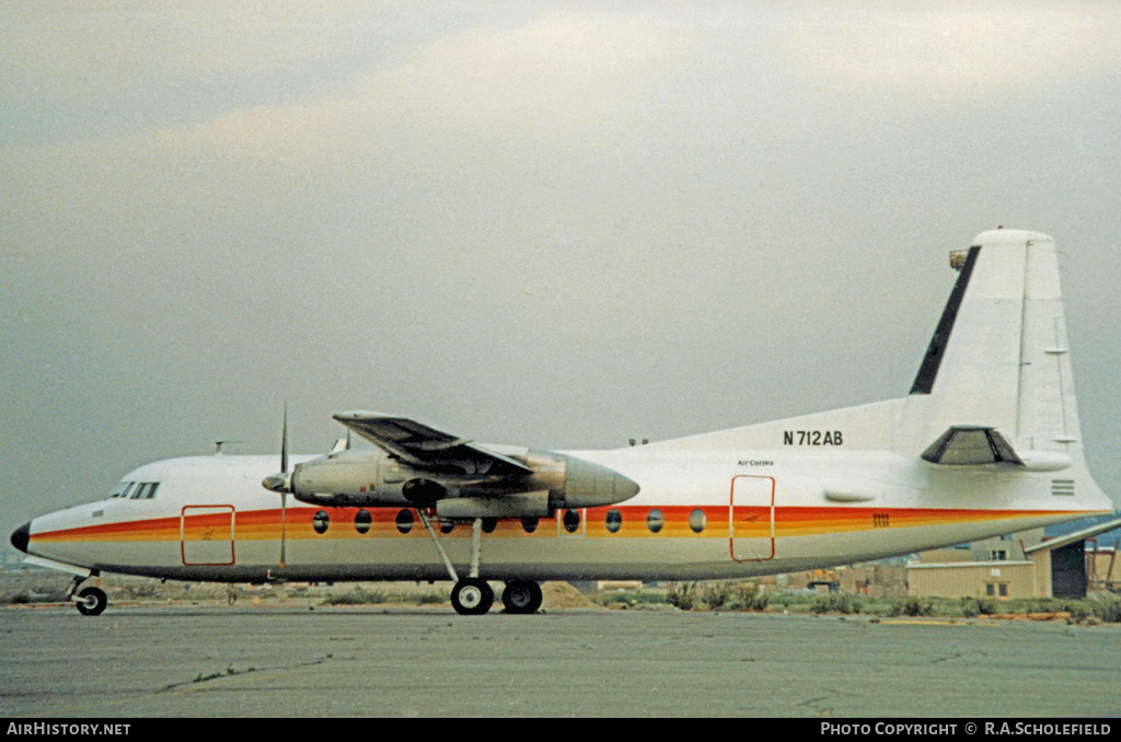 Aircraft Photo of N712AB | Fairchild F-27A | Air Cortez International | AirHistory.net #10530