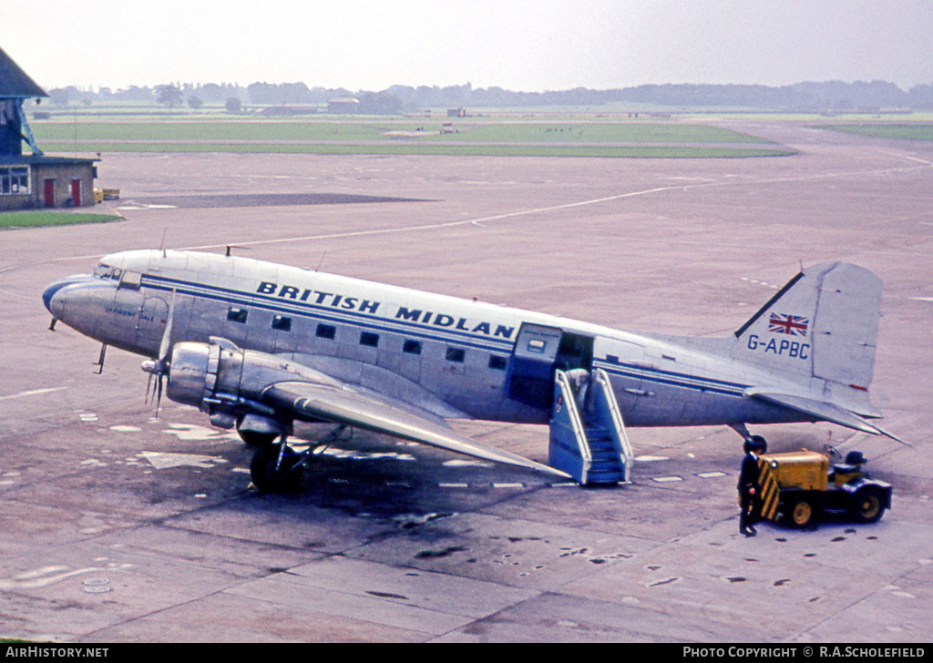 Aircraft Photo of G-APBC | Douglas C-47B Skytrain | British Midland Airways - BMA | AirHistory.net #10533