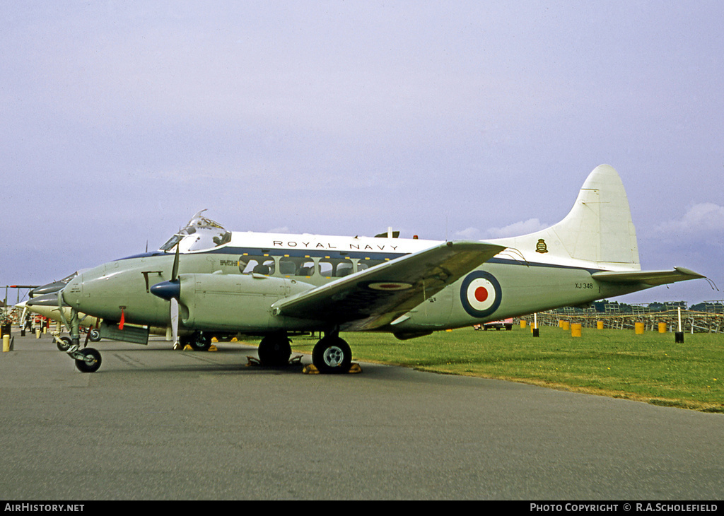 Aircraft Photo of XJ348 | De Havilland D.H. 104 Sea Devon C20 | UK - Navy | AirHistory.net #10547