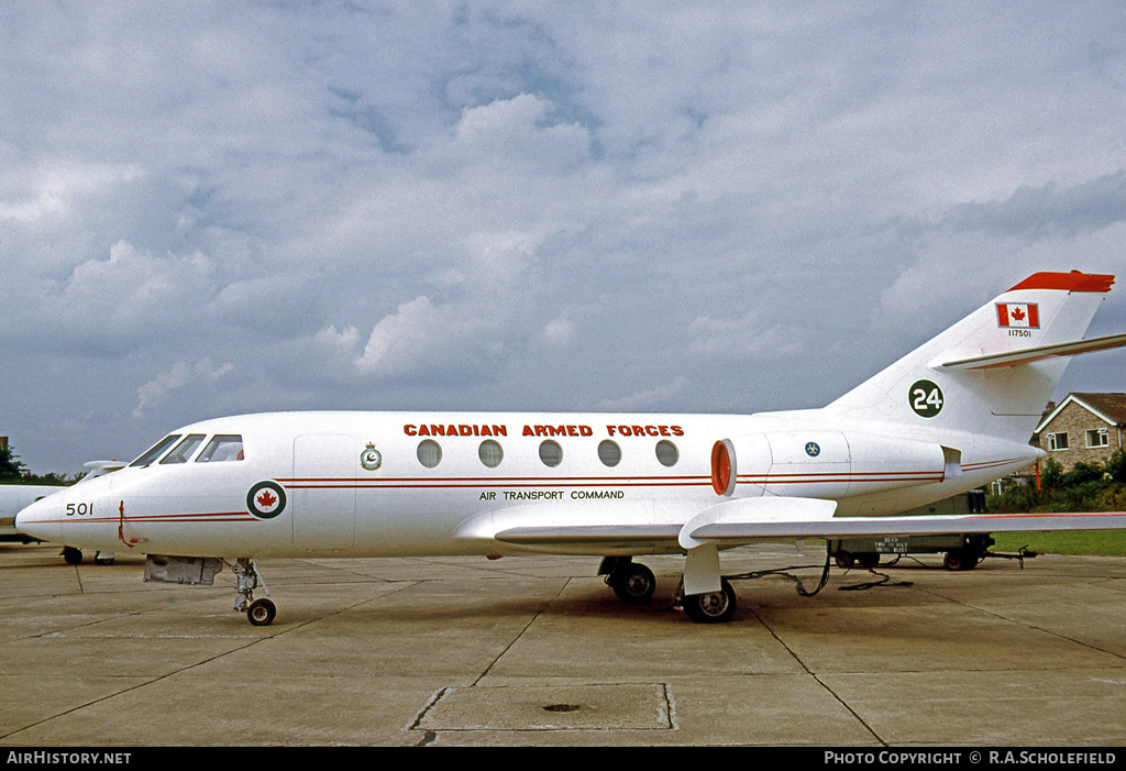 Aircraft Photo of 117501 | Dassault Falcon 20C | Canada - Air Force | AirHistory.net #10554