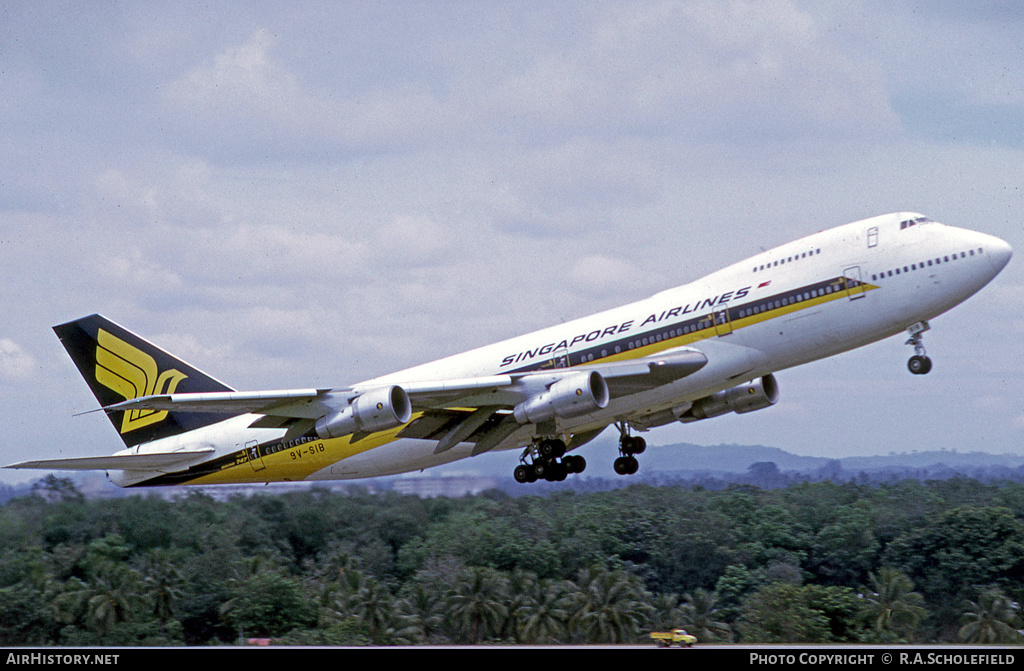 Aircraft Photo of 9V-SIB | Boeing 747-212B | Singapore Airlines | AirHistory.net #10578