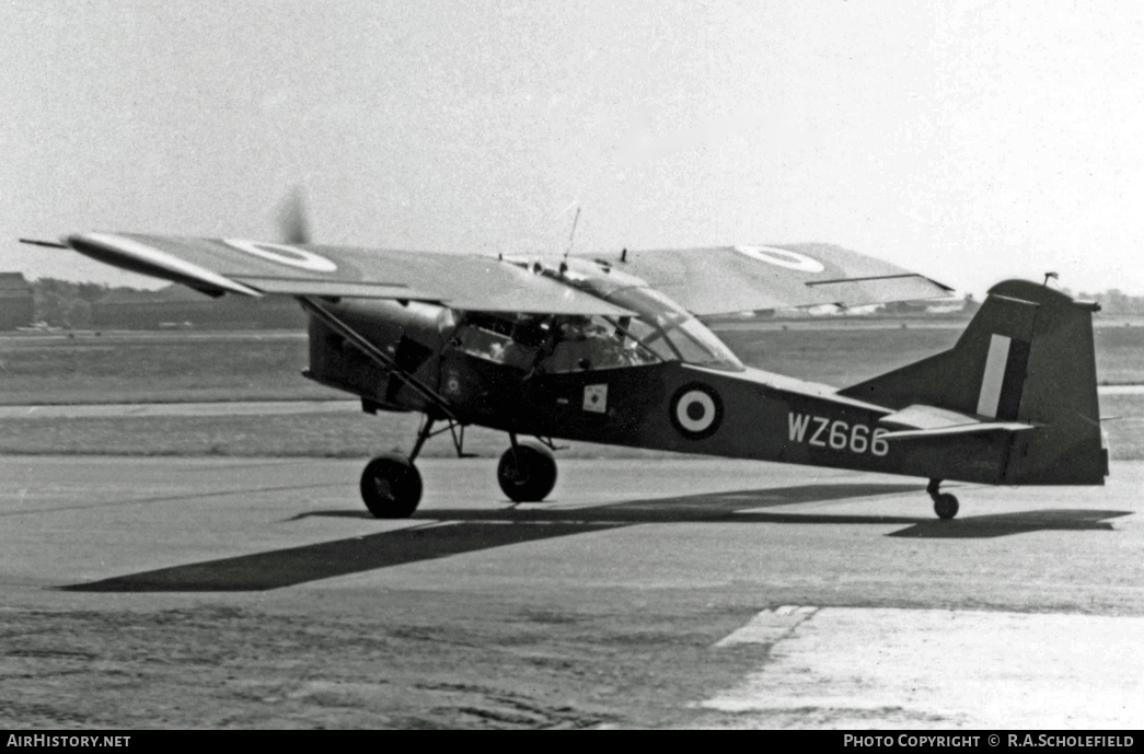 Aircraft Photo of WZ666 | Auster B-5 Auster AOP9 | UK - Air Force | AirHistory.net #10579