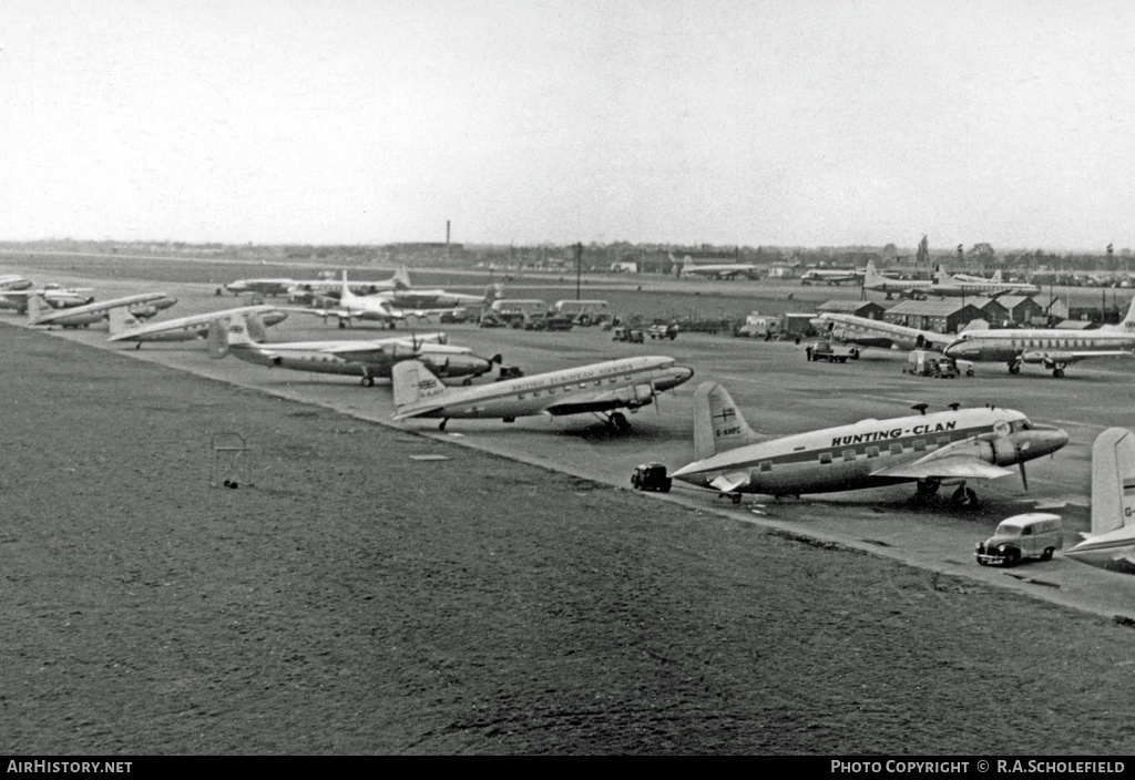 Aircraft Photo of G-AHPC | Vickers 614 Viking 1 | Hunting-Clan Air Transport | AirHistory.net #10582