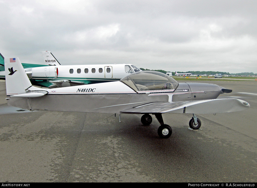 Aircraft Photo of N481DC | Zenair CH-601 XL Zodiac | AirHistory.net #10602