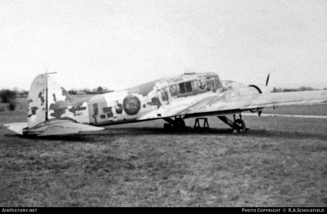 Aircraft Photo of MG860 | Avro 652A Anson I | AirHistory.net #10609