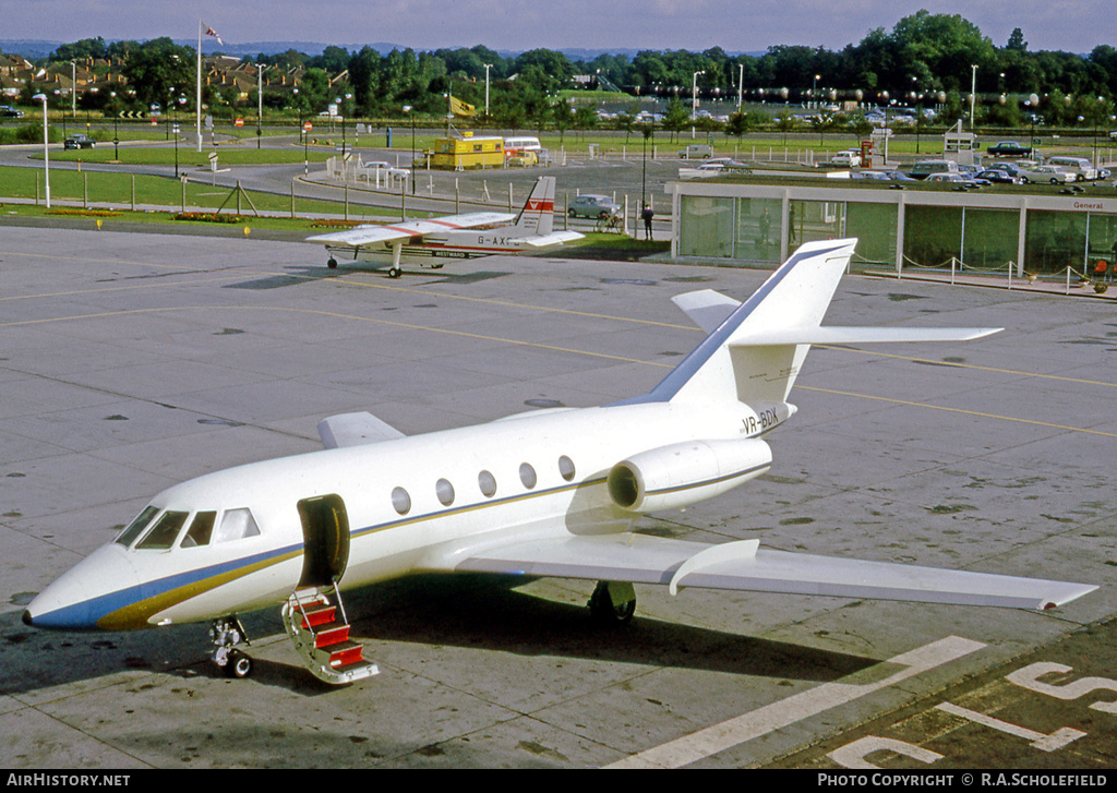 Aircraft Photo of VR-BDK | Dassault Falcon 20D | AirHistory.net #10615