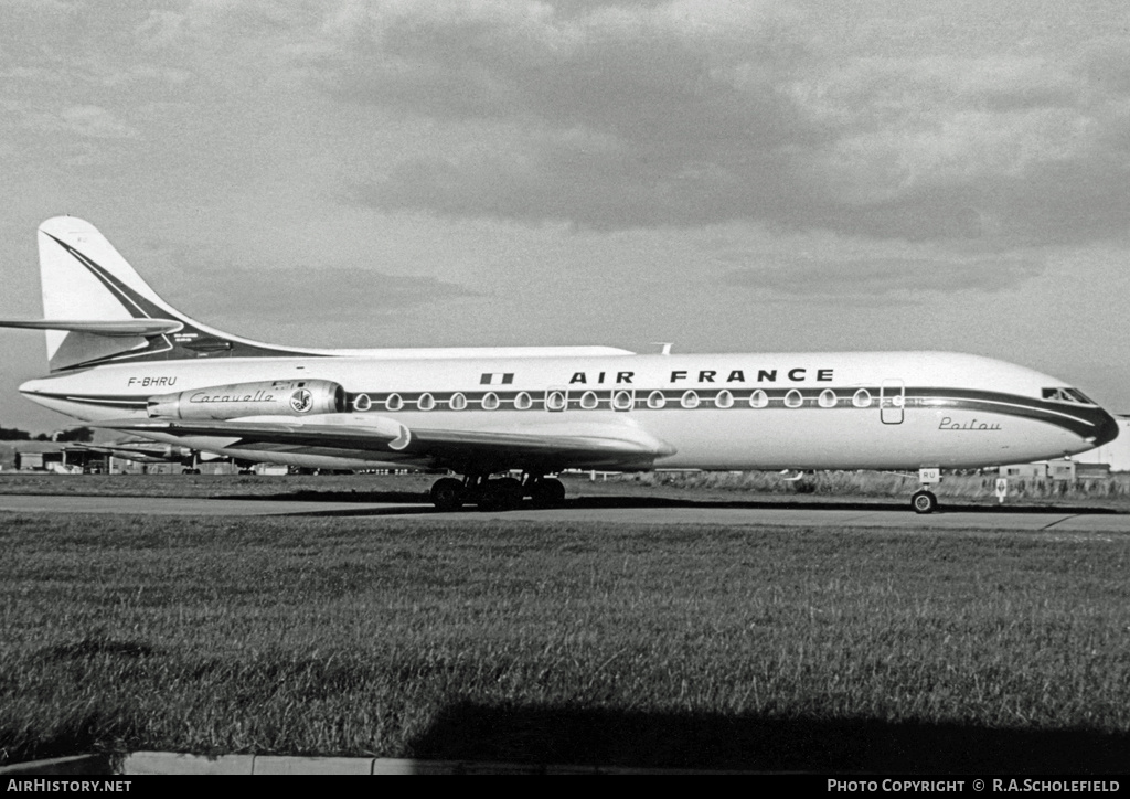 Aircraft Photo of F-BHRU | Sud SE-210 Caravelle III | Air France | AirHistory.net #10624