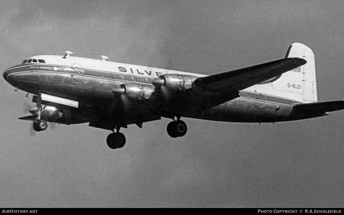 Aircraft Photo of G-ALDI | Handley Page HP-81 Hermes 4 | Silver City Airways | AirHistory.net #10634