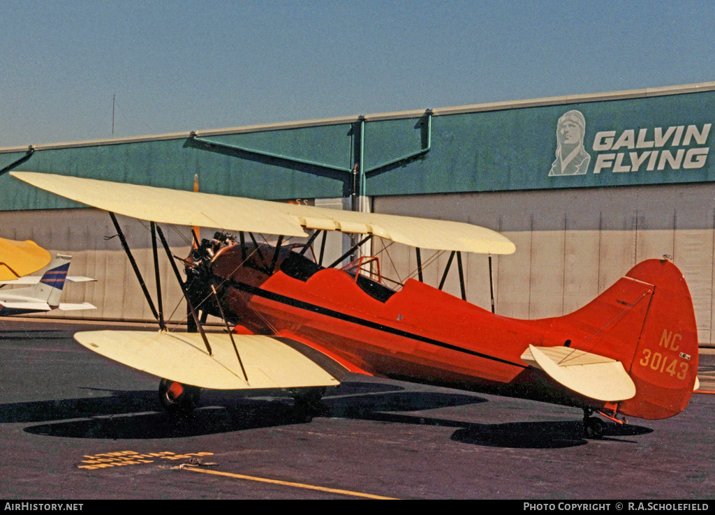 Aircraft Photo of N30143 / NC30143 | Waco UPF-7 | Galvin Flying | AirHistory.net #10636