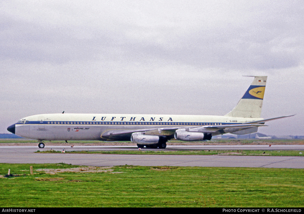 Aircraft Photo of D-ABOB | Boeing 707-430 | Lufthansa | AirHistory.net #10642