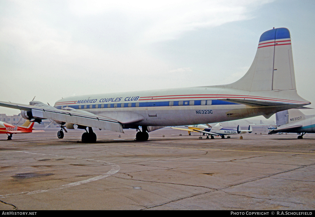Aircraft Photo of N6323C | Douglas DC-7 | Married Couples Club | AirHistory.net #10649