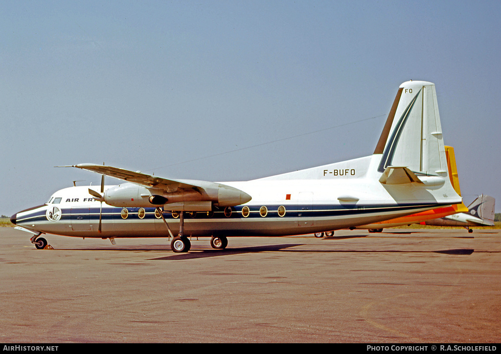 Aircraft Photo of F-BUFO | Fokker F27-200 Friendship | Air France | AirHistory.net #10650