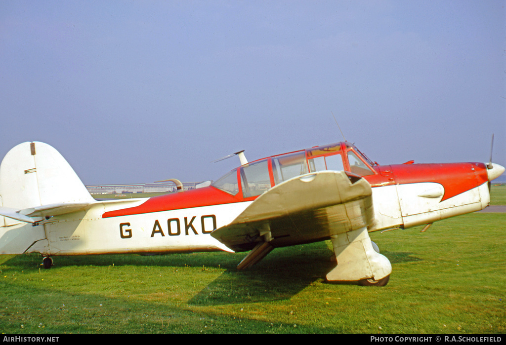 Aircraft Photo of G-AOKO | Percival P.40 Prentice T1 | AirHistory.net #10660