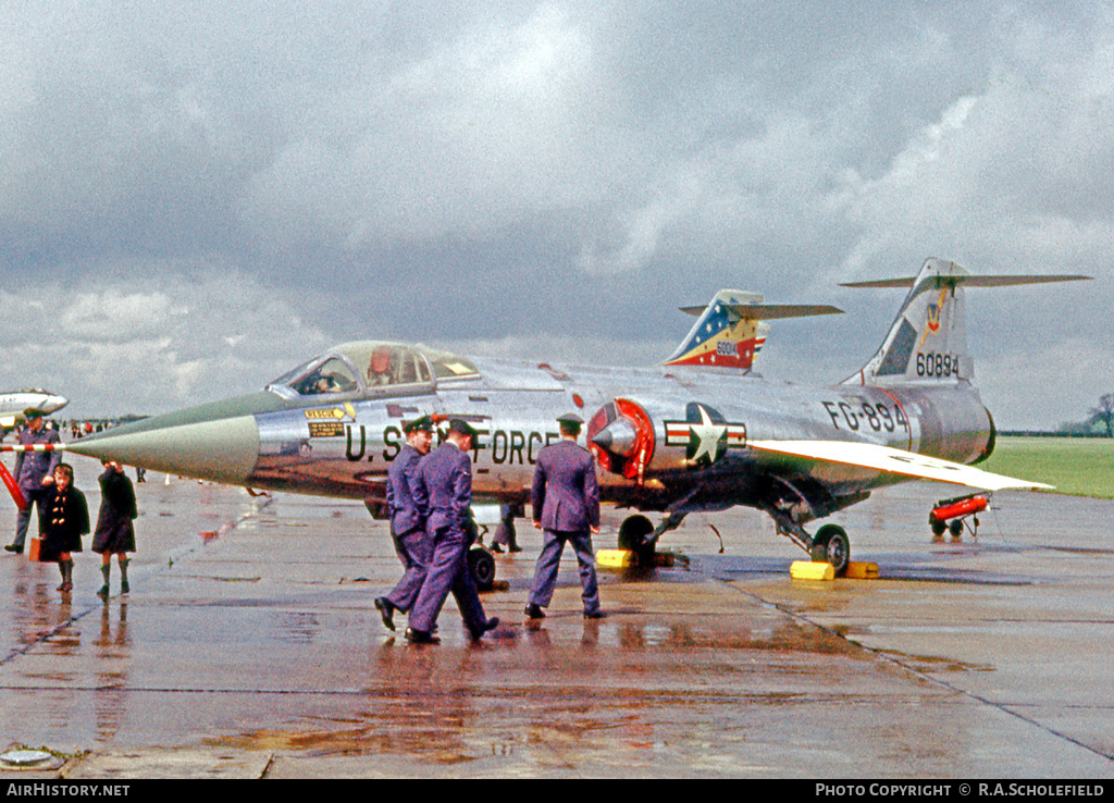 Aircraft Photo of 56-894 / 60894 | Lockheed F-104C Starfighter | USA - Air Force | AirHistory.net #10671