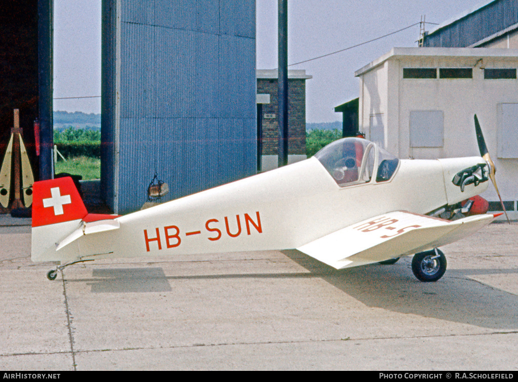 Aircraft Photo of HB-SUN | Jodel D-9 Bebe | AirHistory.net #10682