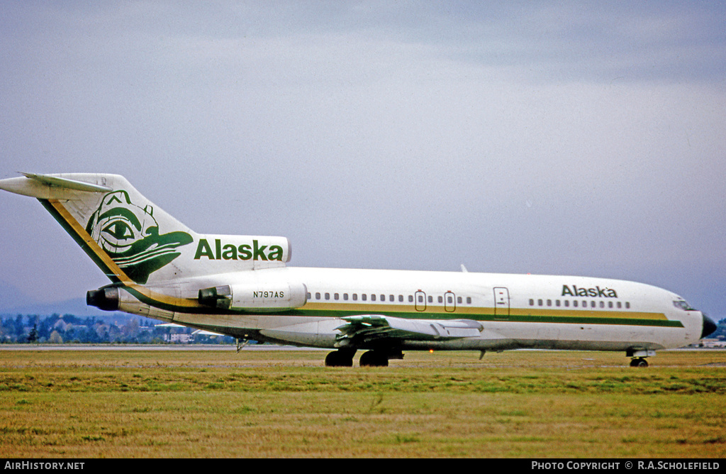 Aircraft Photo of N797AS | Boeing 727-90C | Alaska Airlines | AirHistory.net #10690