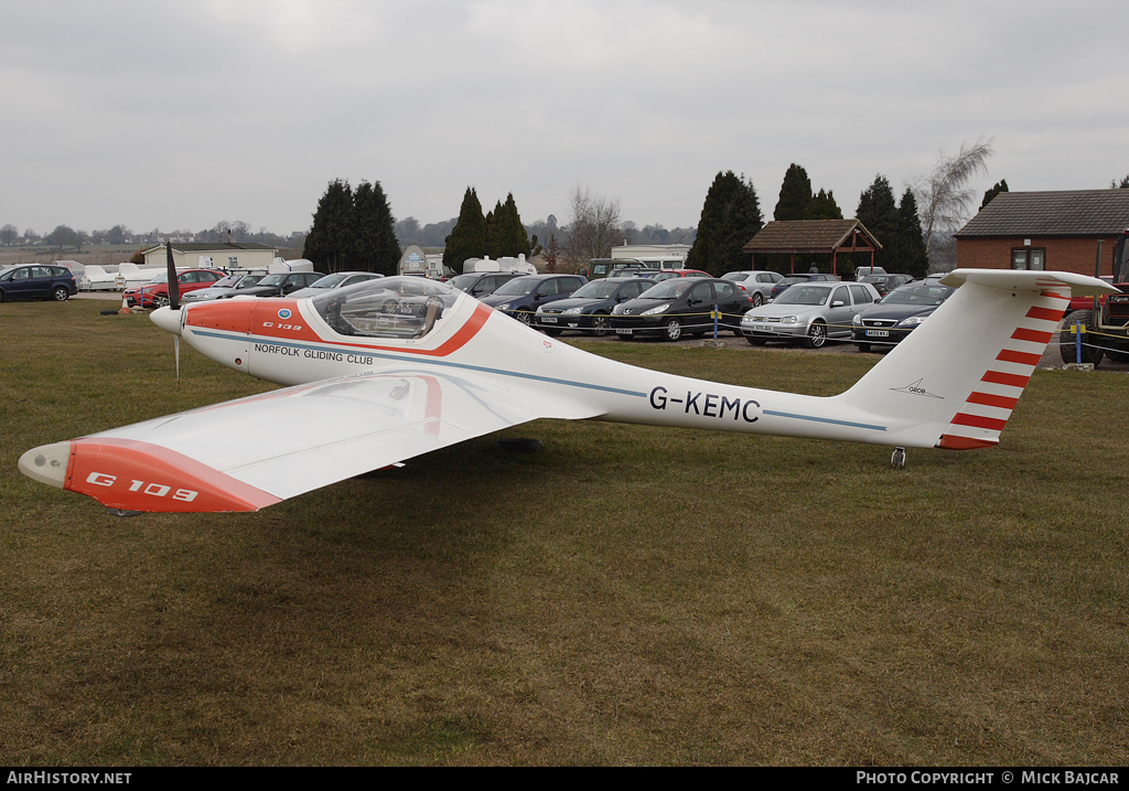 Aircraft Photo of G-KEMC | Grob G-109 | Norfolk Gliding Club | AirHistory.net #10702