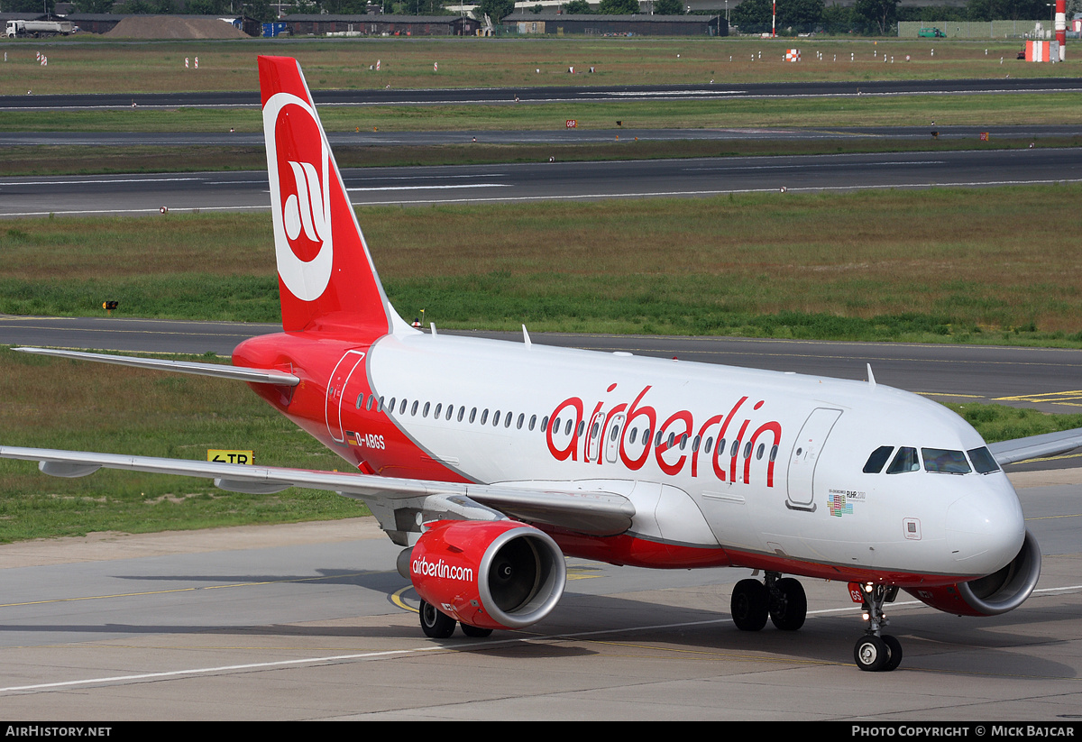 Aircraft Photo of D-ABGS | Airbus A319-112 | Air Berlin | AirHistory.net #10709
