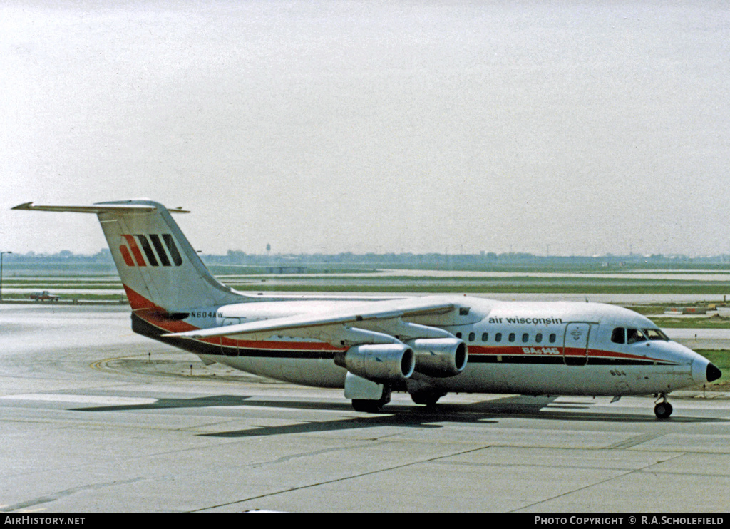 Aircraft Photo of N604AW | British Aerospace BAe-146-200 | Air Wisconsin | AirHistory.net #10749