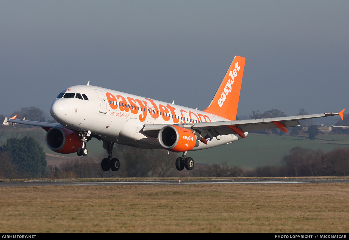 Aircraft Photo of G-EZAB | Airbus A319-111 | EasyJet | AirHistory.net #10753