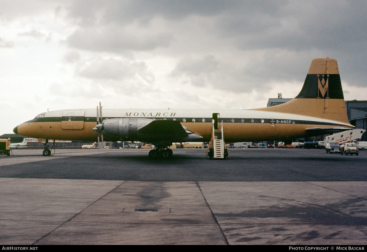 Aircraft Photo of G-ANCF | Bristol 175 Britannia 308 | Monarch Airlines | AirHistory.net #10754