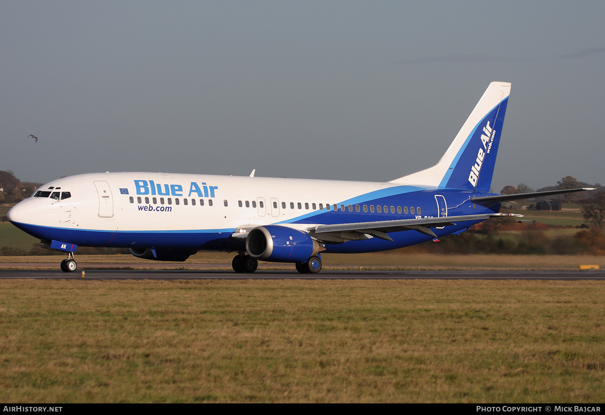 Aircraft Photo of YR-BAK | Boeing 737-430 | Blue Air | AirHistory.net #10760